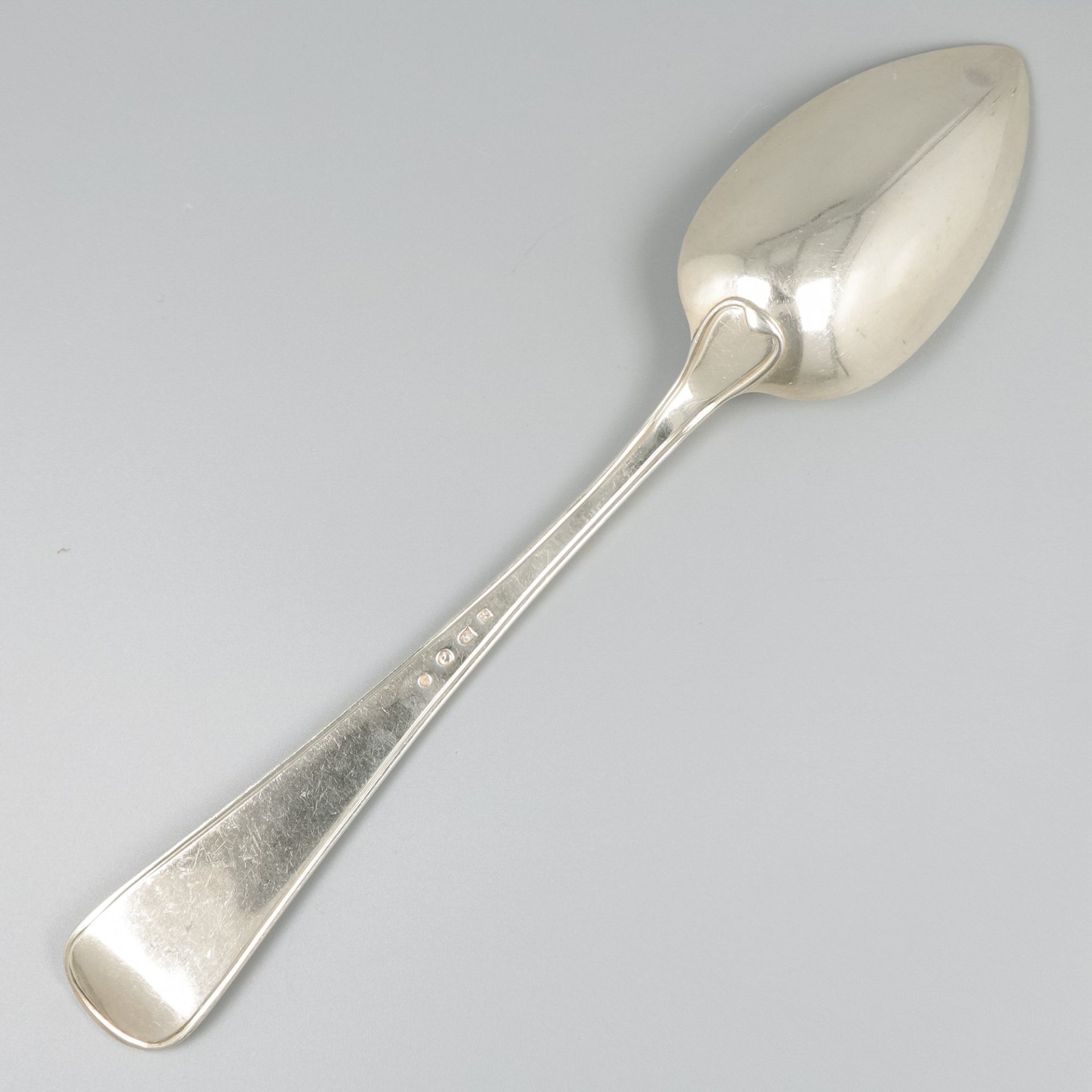 Vegetable serving spoon "Hollands Rondfilet",  silver. - Image 2 of 6