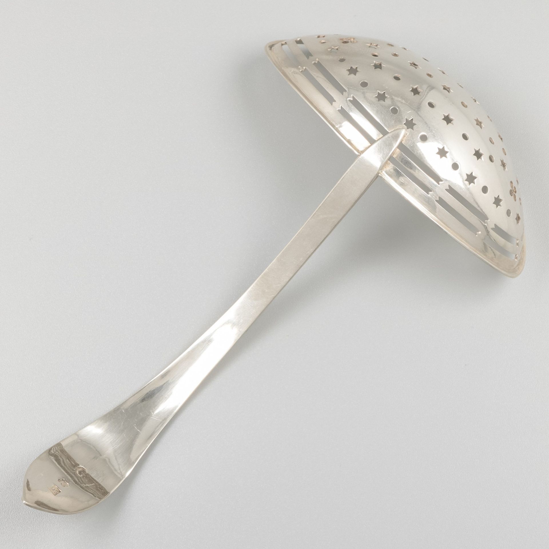 Silver sifter spoon, Barend Verkerk, Amsterdam 1817. - Bild 4 aus 5