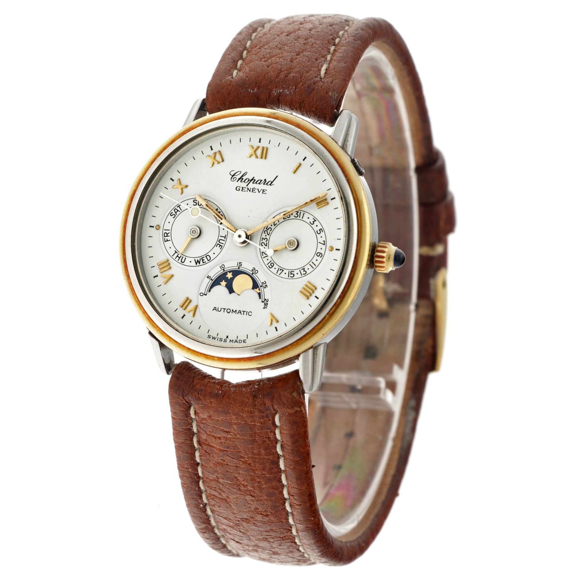 No Reserve - Chopard Luna d'Oro Moonphase 8131 - Men's watch. - Image 2 of 6