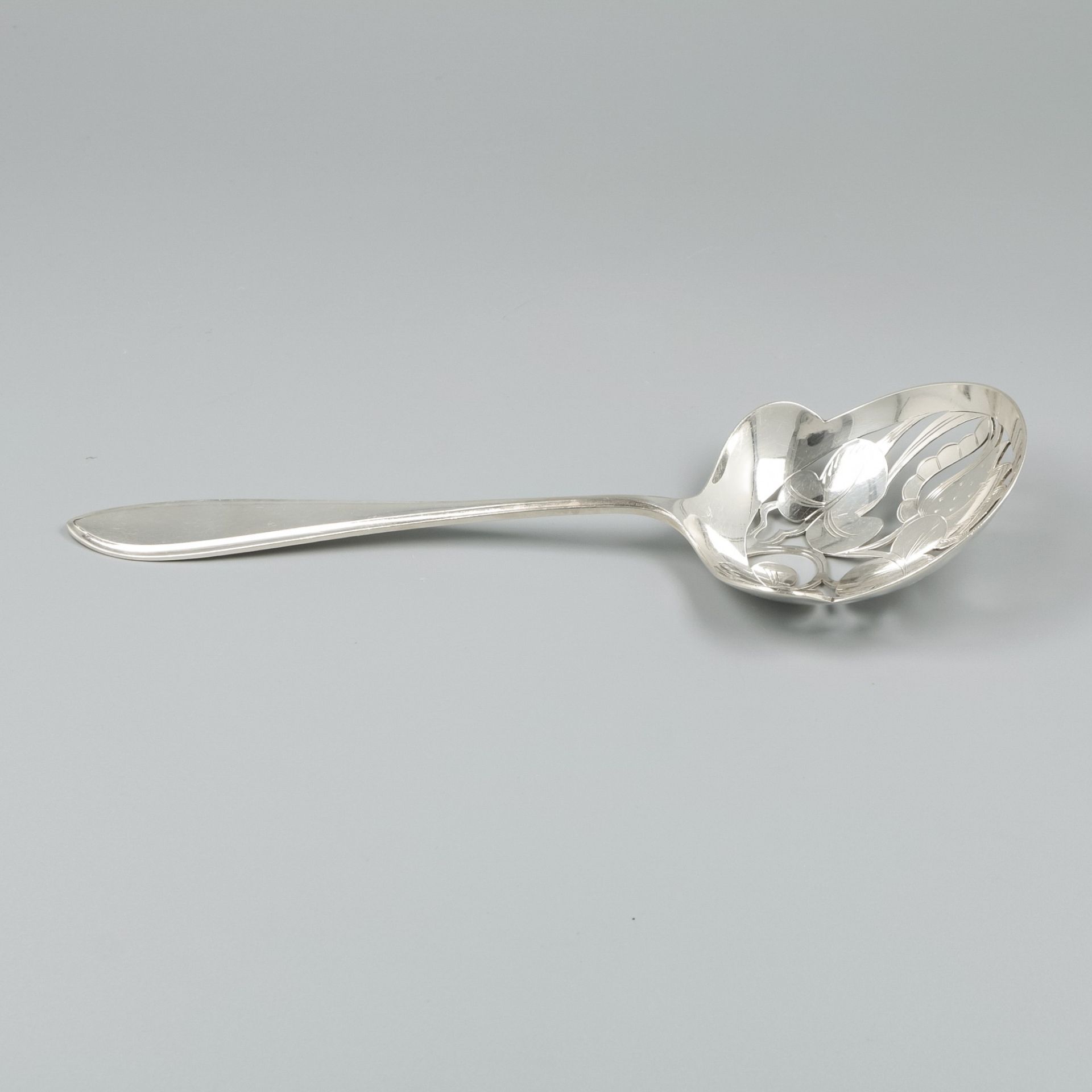 Silver strawberry spoon, model 1064 designed by Christa Ehrlich. - Image 3 of 8