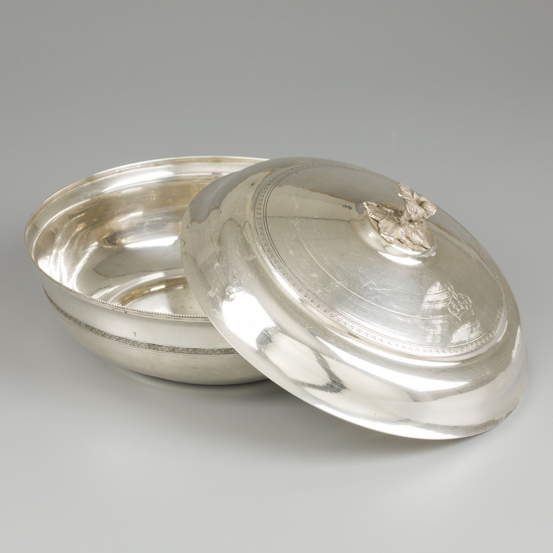 Couscous bowl silver. - Image 2 of 5