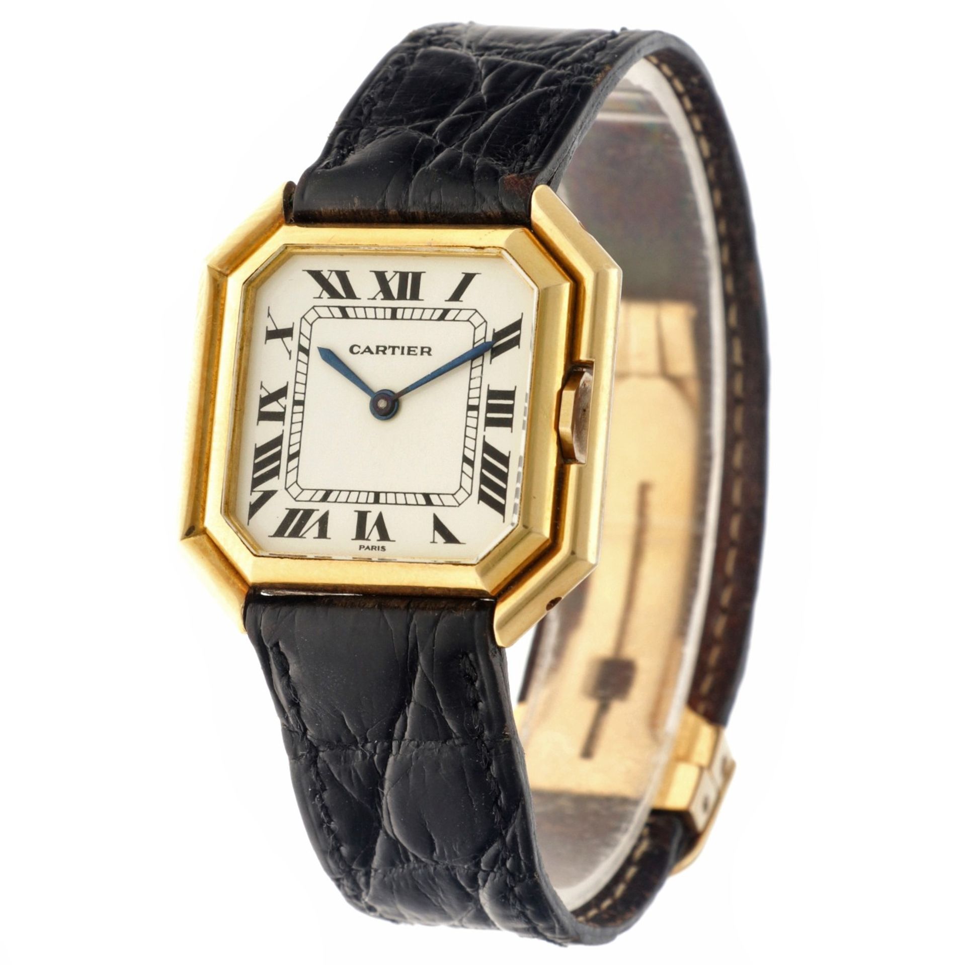 Cartier Ceinture 18K. "Paris Dial" 17001 - Men's watch - 1980. - Image 2 of 6