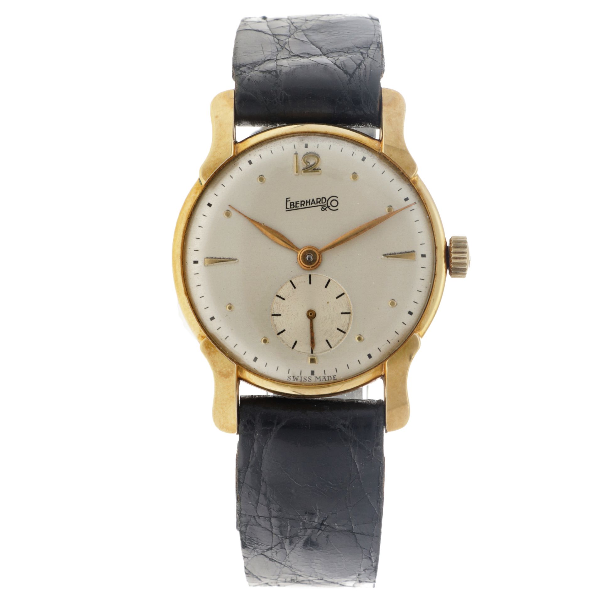 No Reserve -  Eberhard & Co. 18 K. 601446 18 - Men's watch.