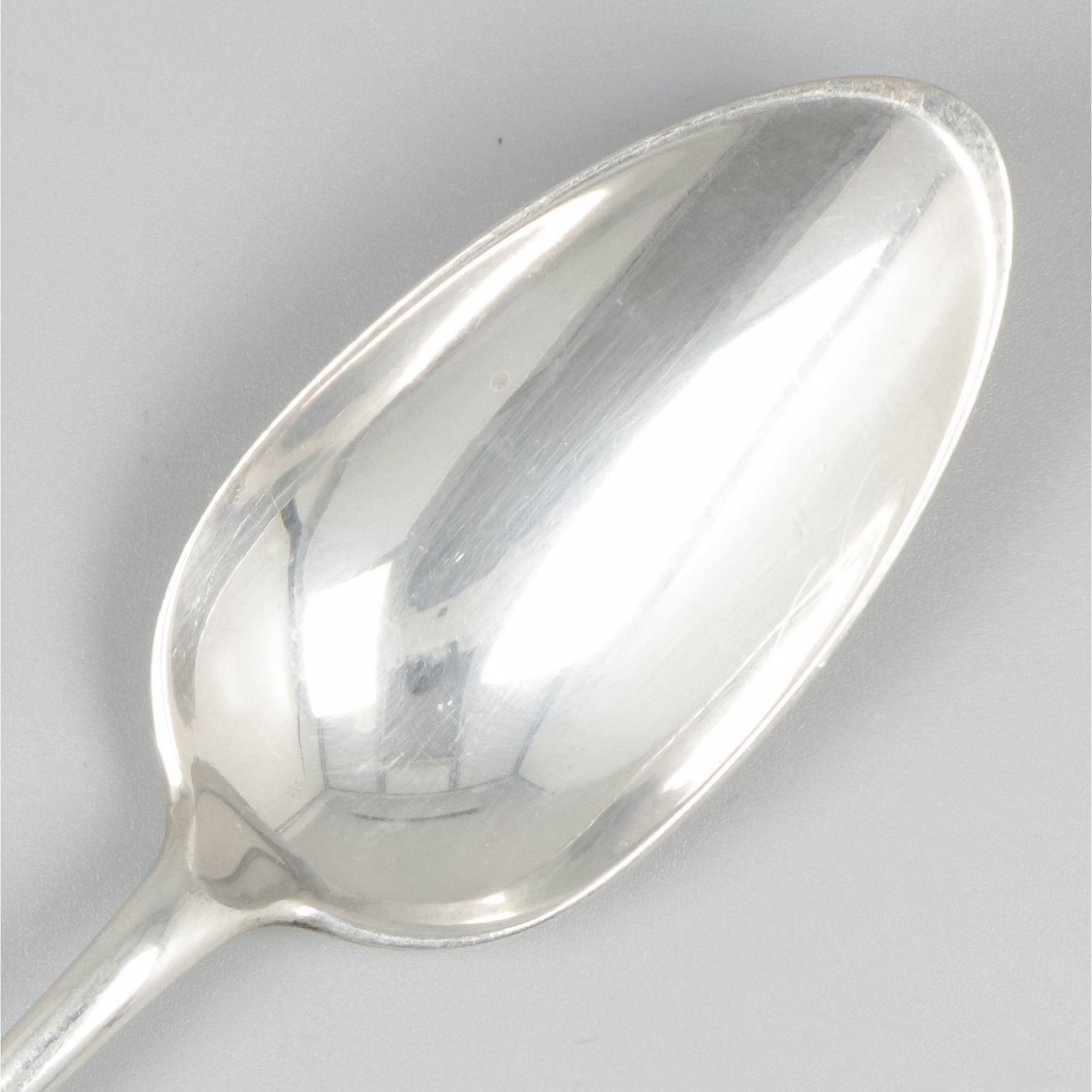 6-piece set of silver spoons. - Bild 4 aus 6