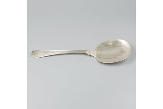 Ice cream scoop "Hollands Rondfilet", silver. - Bild 3 aus 6