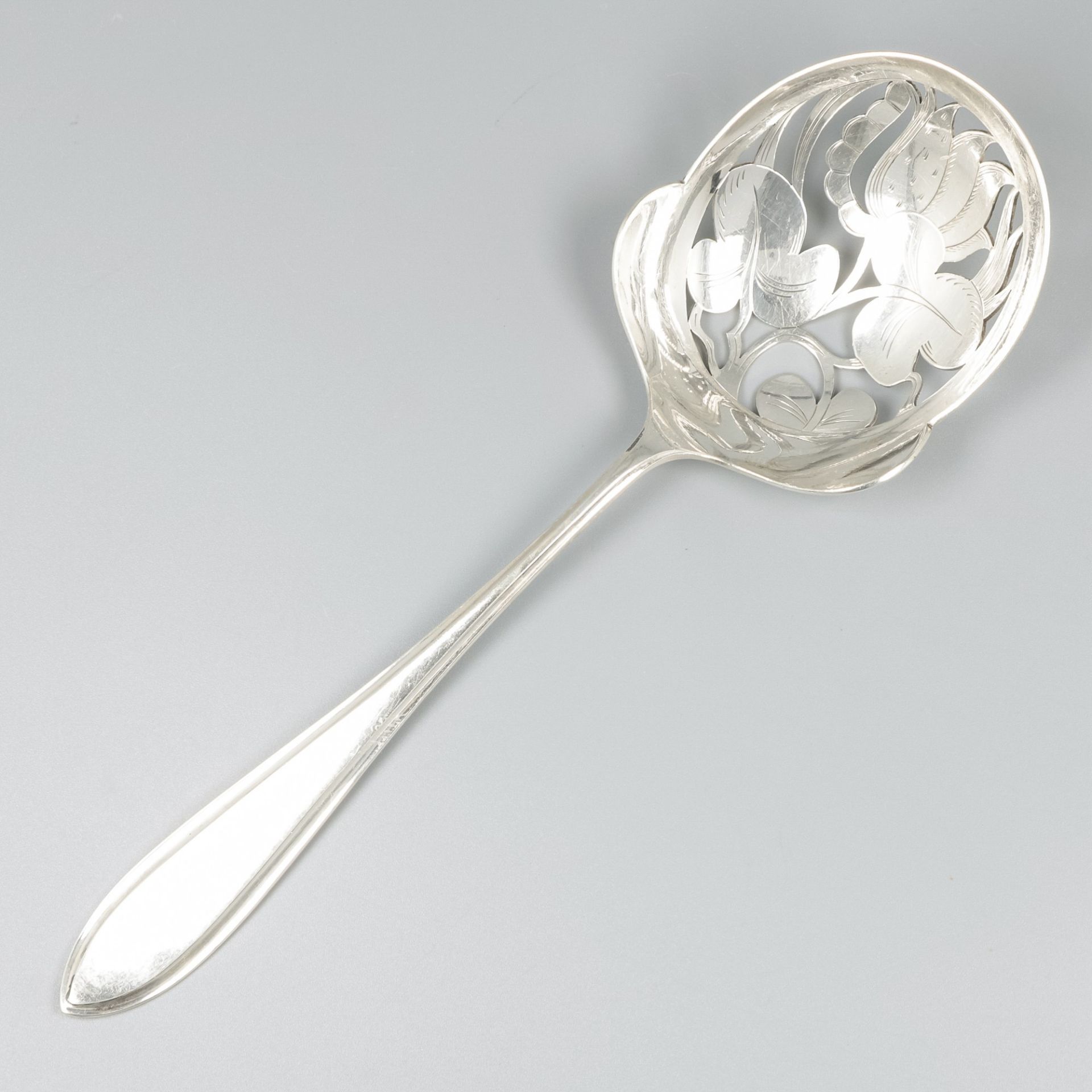 Silver strawberry spoon, model 1064 designed by Christa Ehrlich.