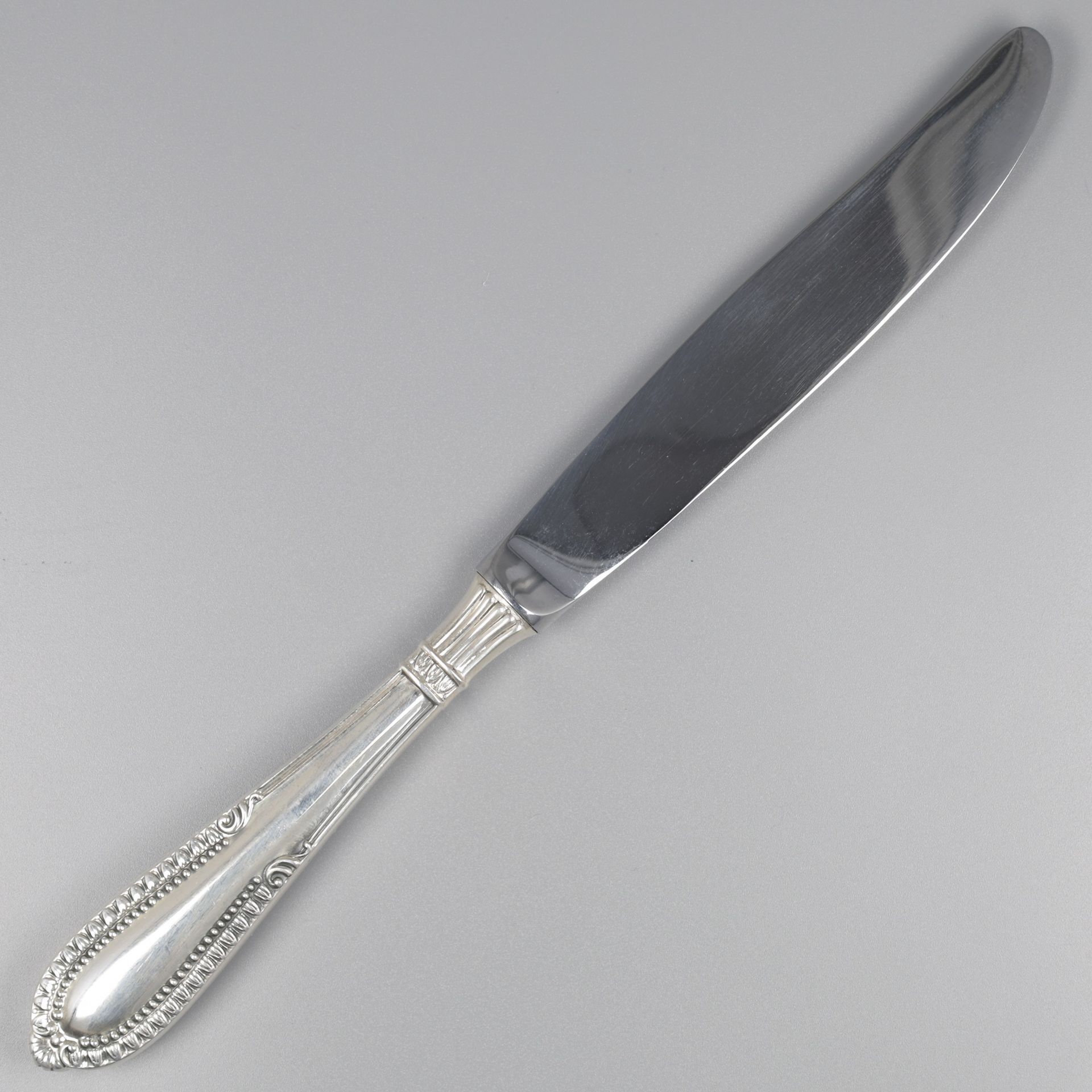 No reserve - 6-piece set of dinner knives, model Grand Paris, silver. - Bild 5 aus 6