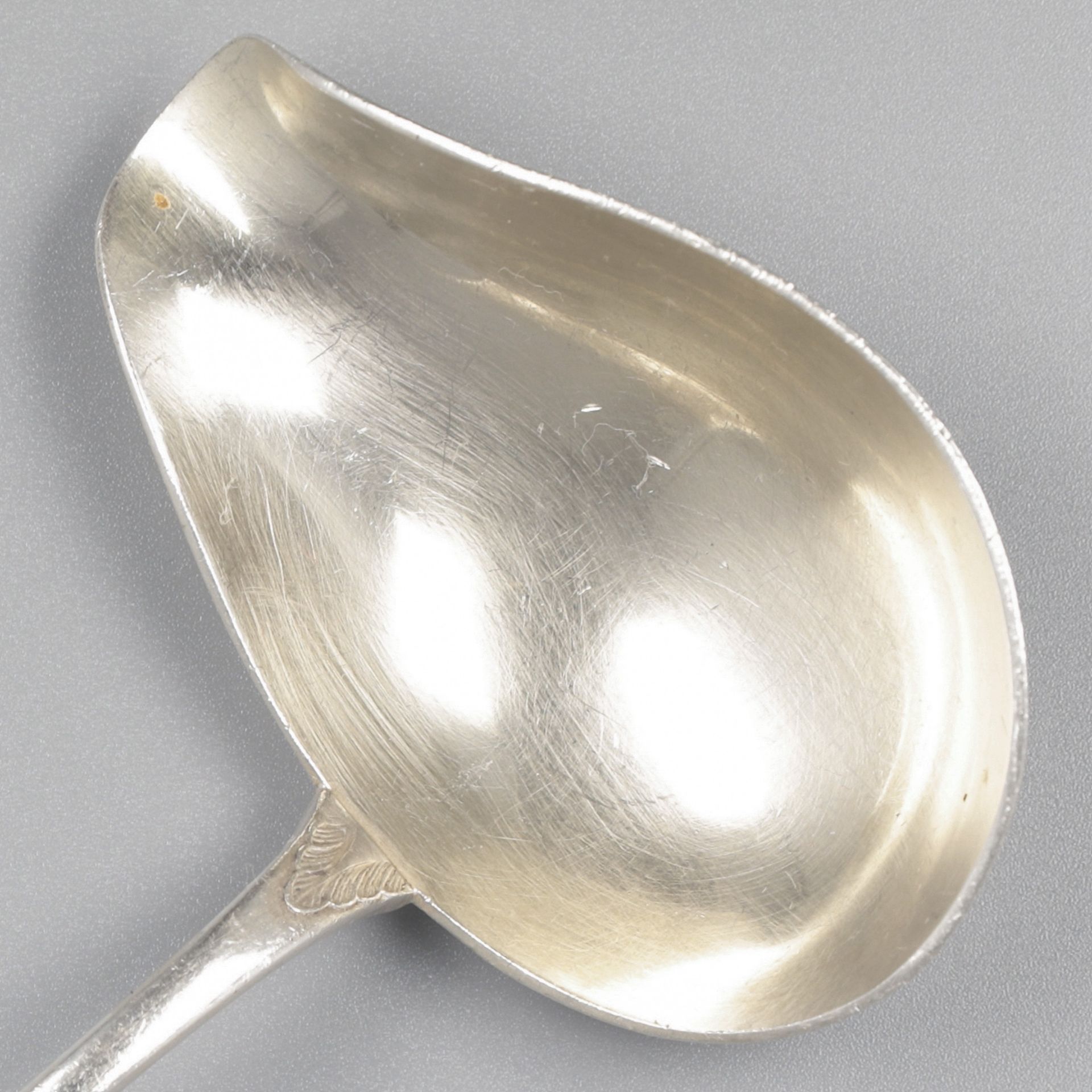 No reserve - Silver sauce spoon, Riga (Latvia) ca. 1925. - Image 2 of 5