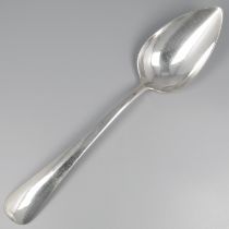 No reserve - Vegetable serving spoon "Haags Lofje" silver.