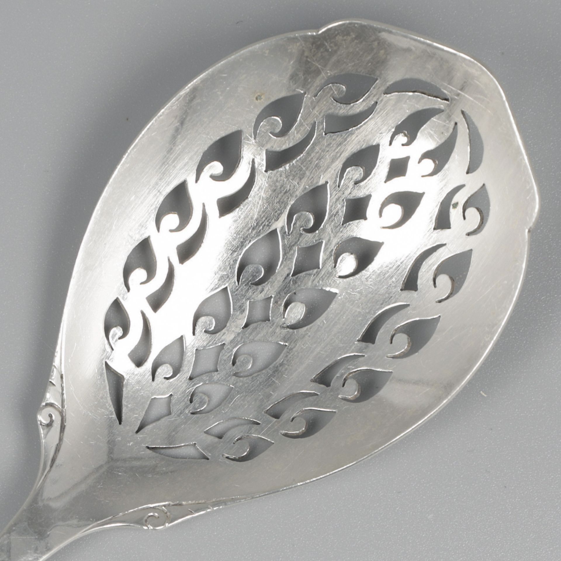 No reserve - Mixed pickles spoon silver. - Image 3 of 5
