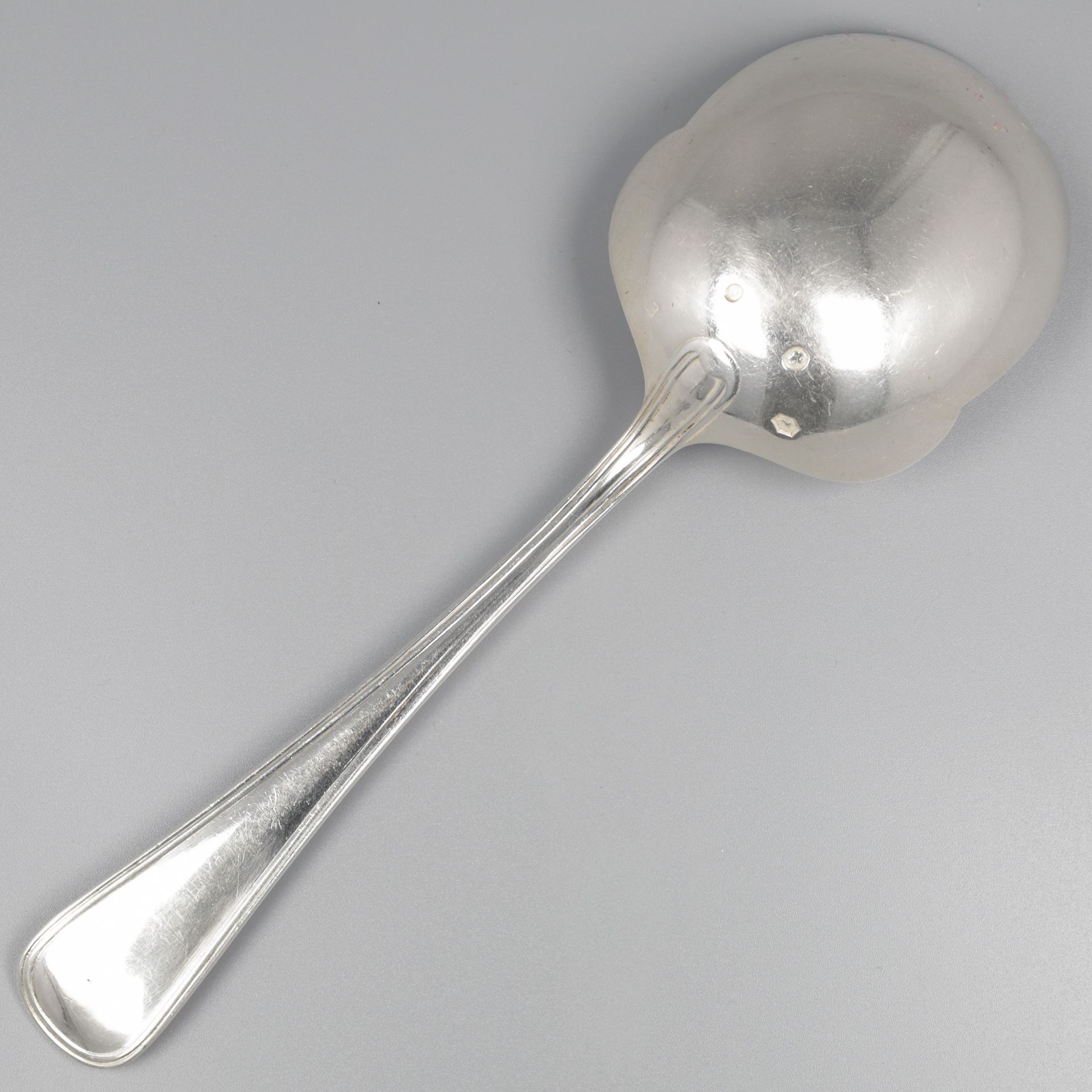 No reserve - Potato serving spoon "Hollands Rondfilet" silver. - Image 2 of 7