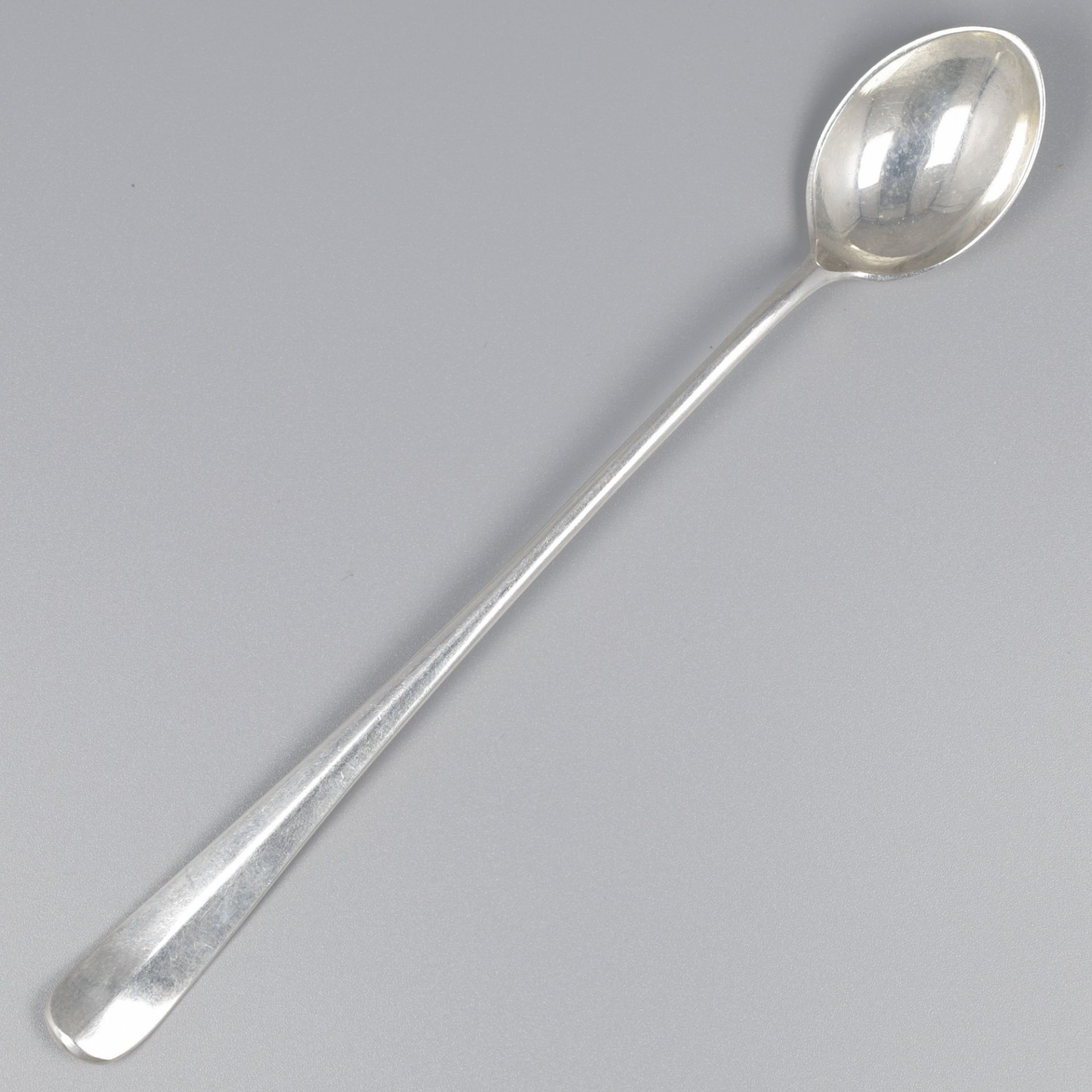 No reserve - 6-piece set of cocktail spoons, silver. - Bild 3 aus 6