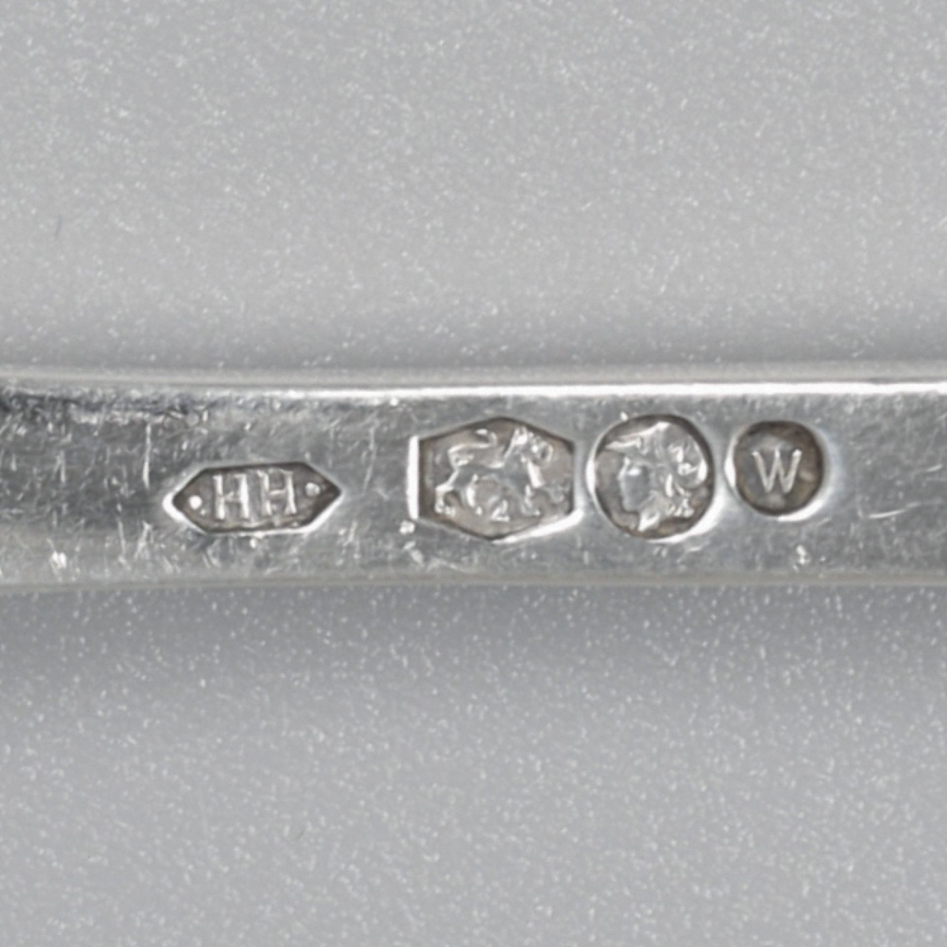 No reserve - Mixed pickles spoon silver. - Image 5 of 5