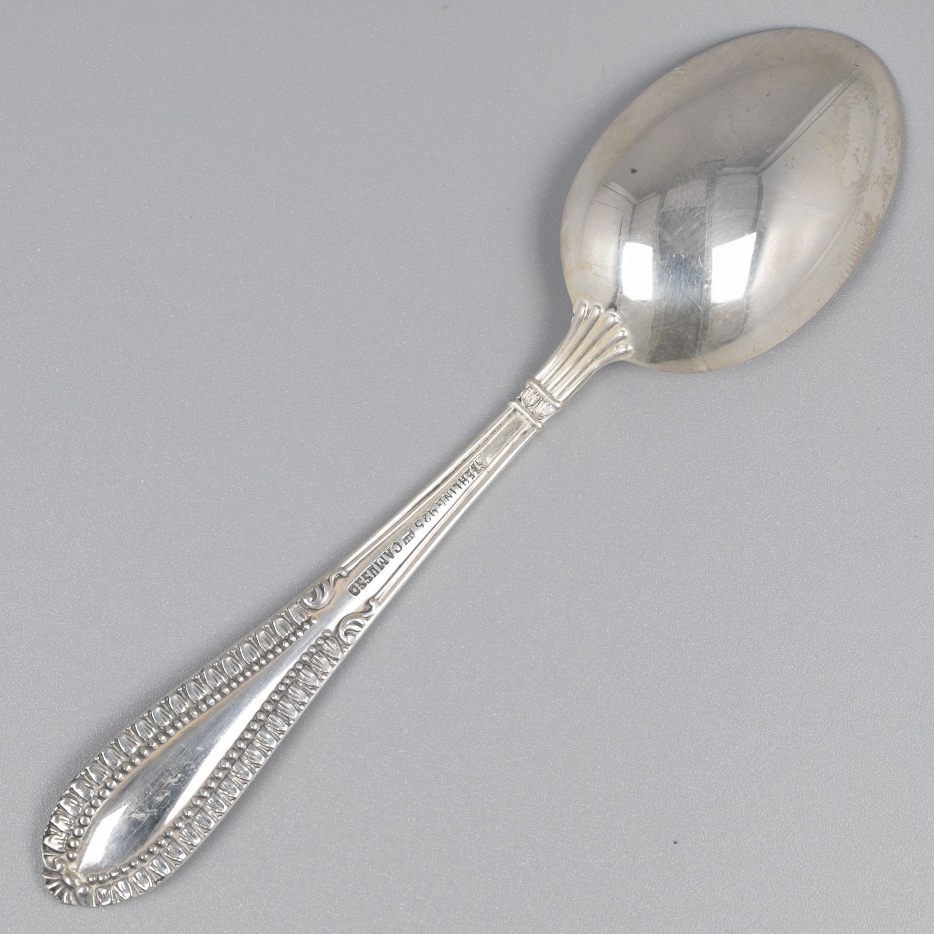 No reserve - 6-piece set of teaspoons, model Grand Paris, silver. - Image 5 of 6