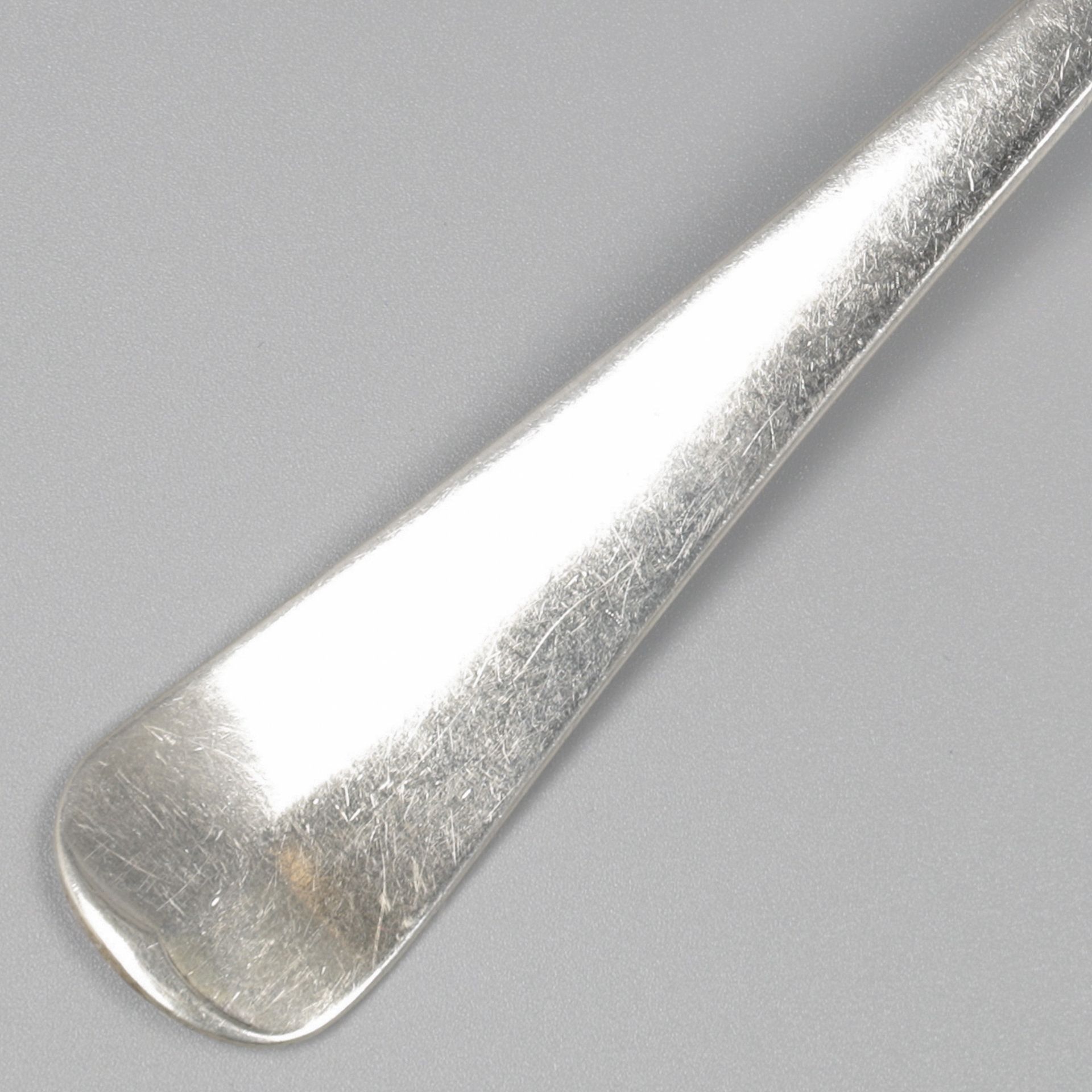 No reserve - Potato serving spoon "Haags Lofje" silver. - Image 3 of 5