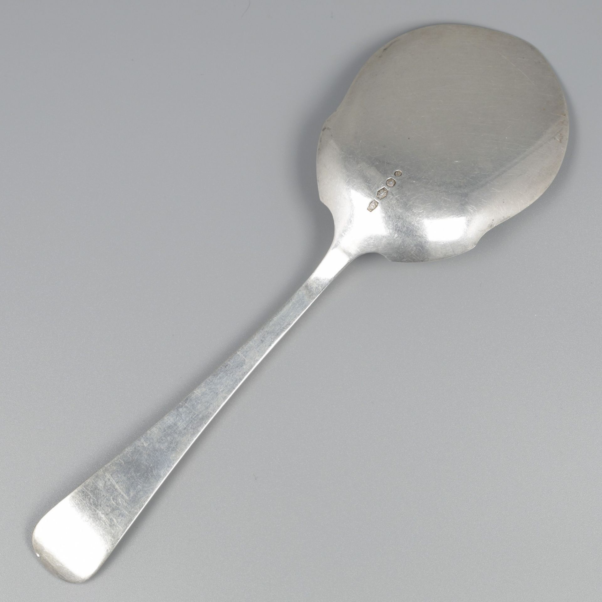 No reserve - Sweetmeat scoop / Pie scoop "Haags Lofje" silver. - Image 2 of 5