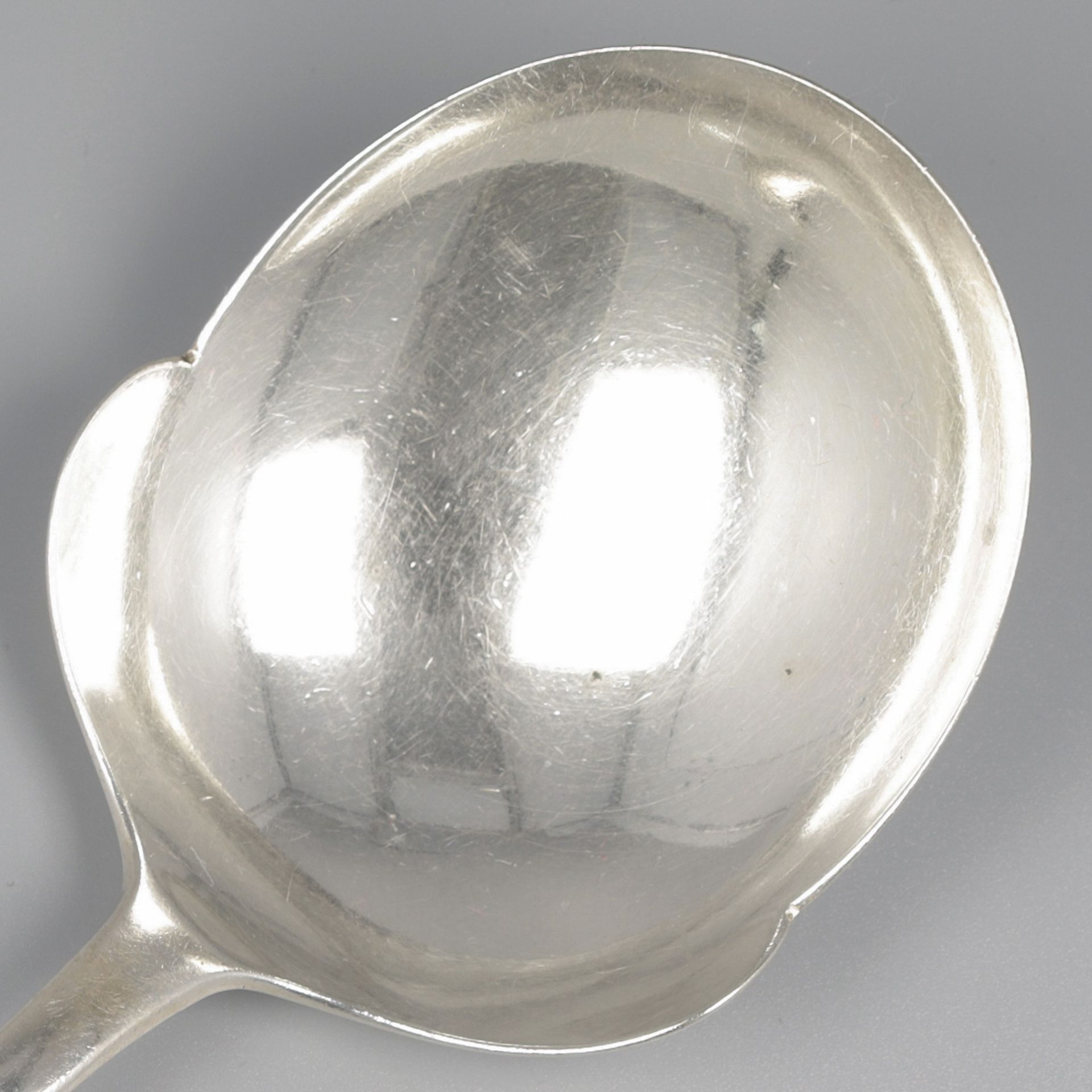 No reserve - Potato serving spoon "Haags Lofje" silver. - Image 4 of 5