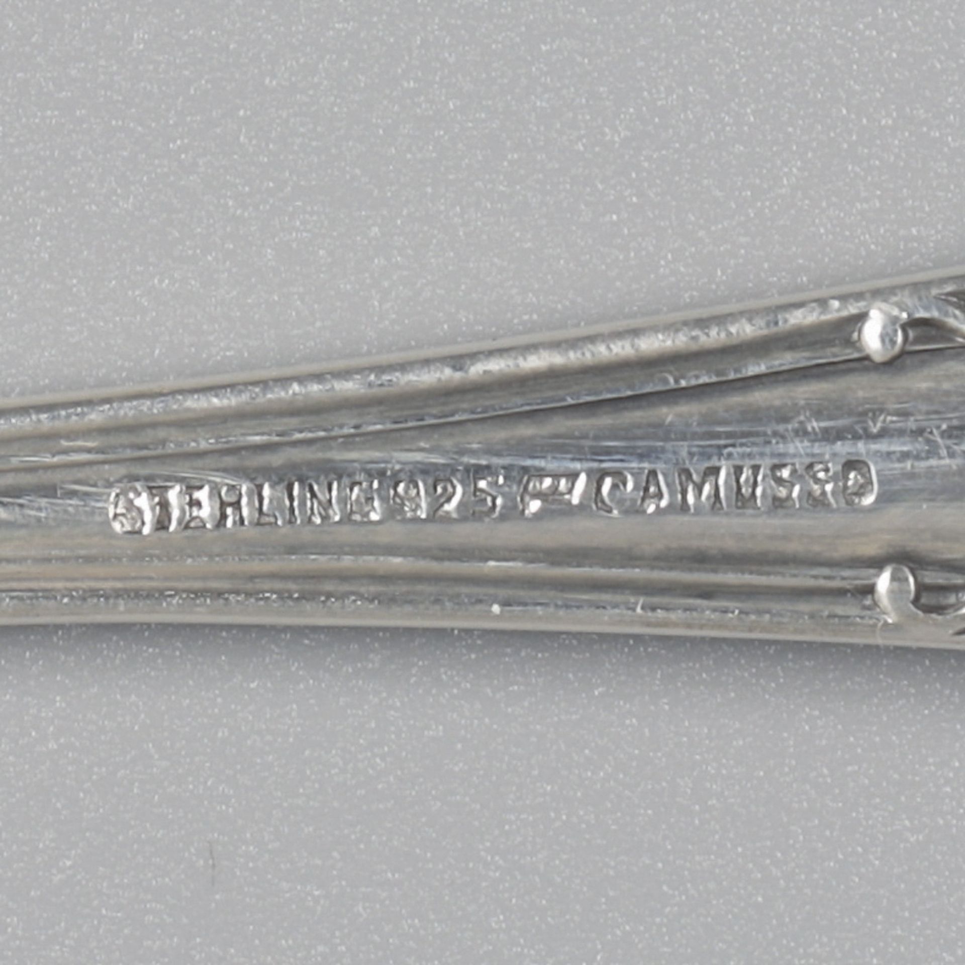 No reserve - 6-piece set of spoons, model Grand Paris, silver.
 - Bild 6 aus 6