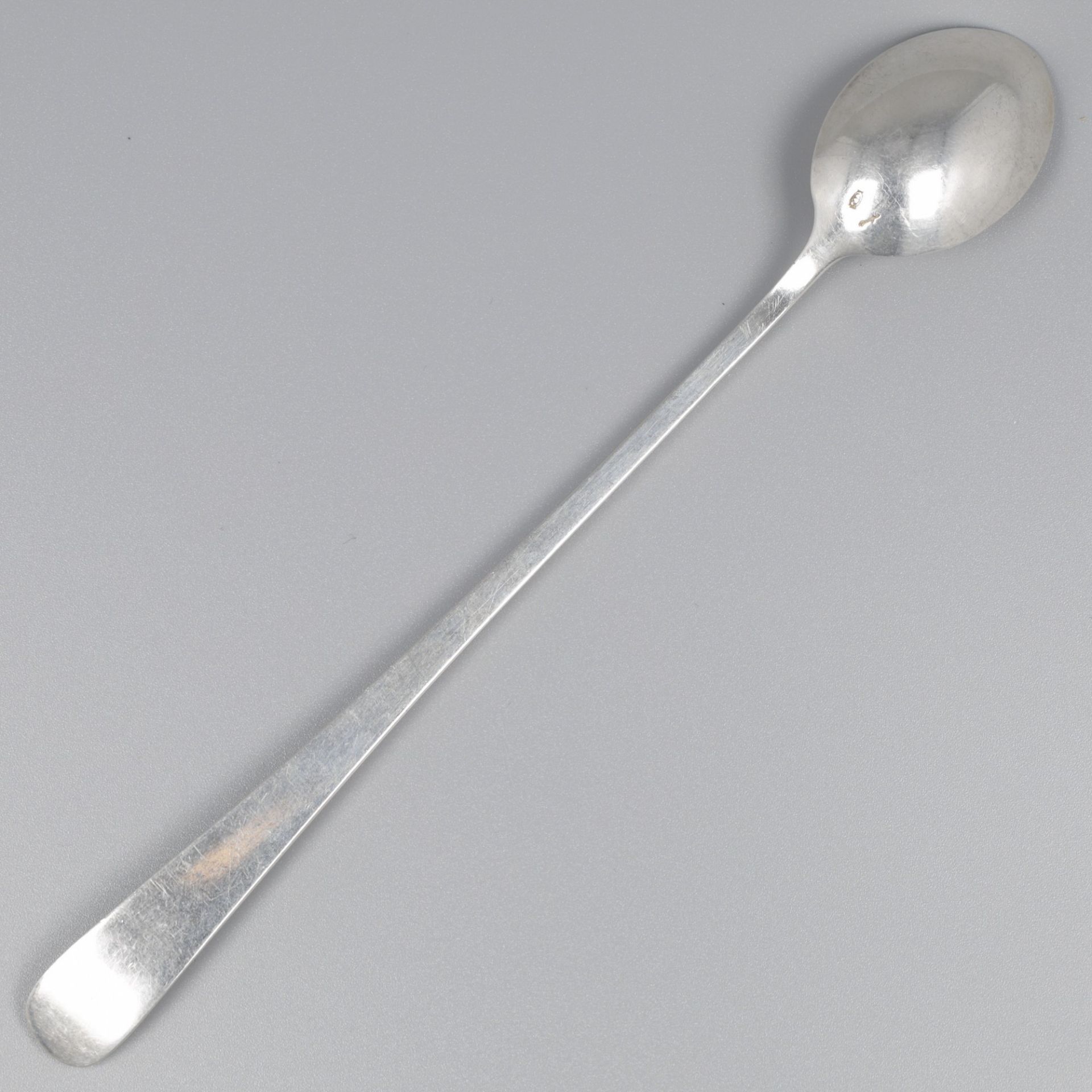 No reserve - 6-piece set of cocktail spoons, silver. - Bild 5 aus 6