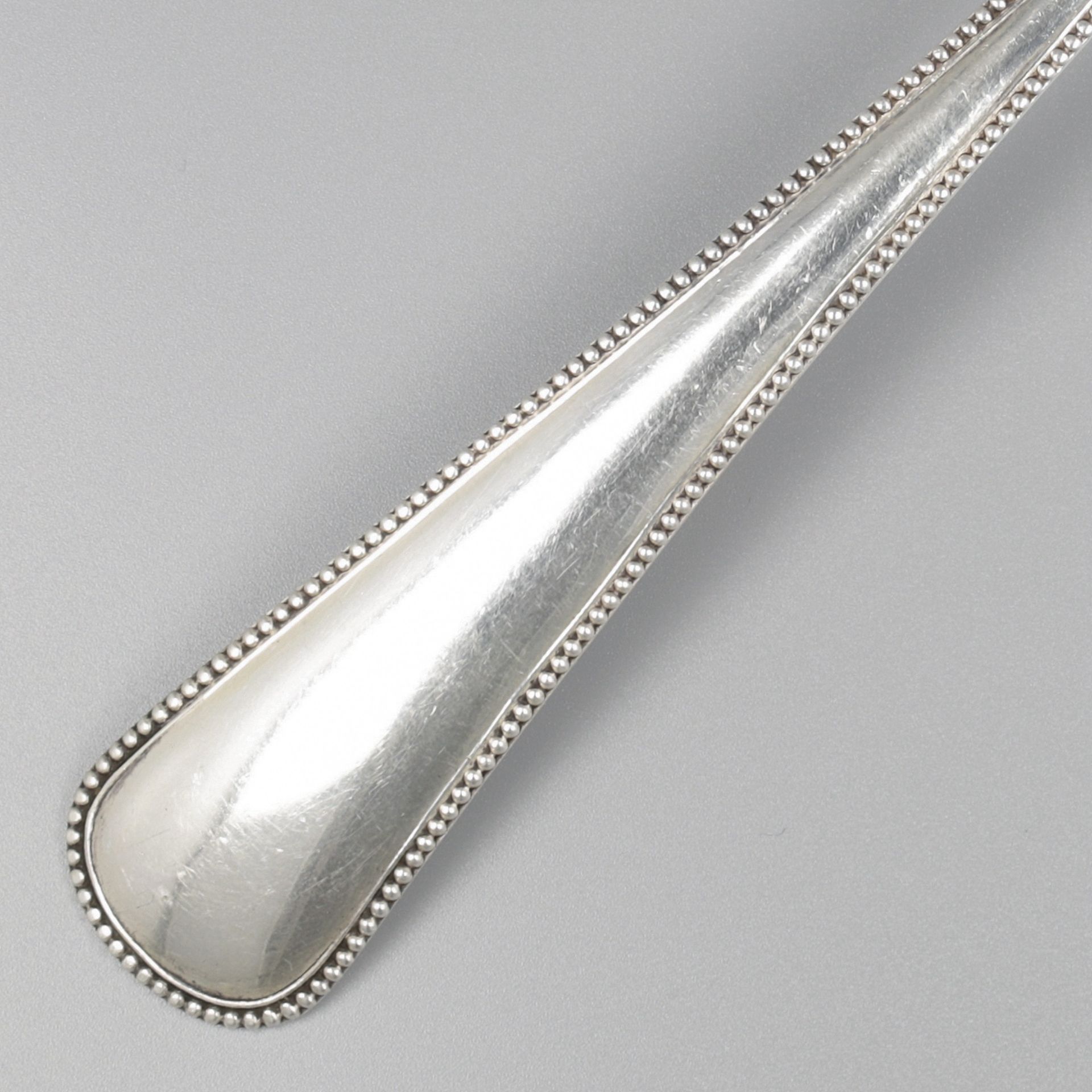 No reserve - Vegetable serving spoon silver. - Image 3 of 5