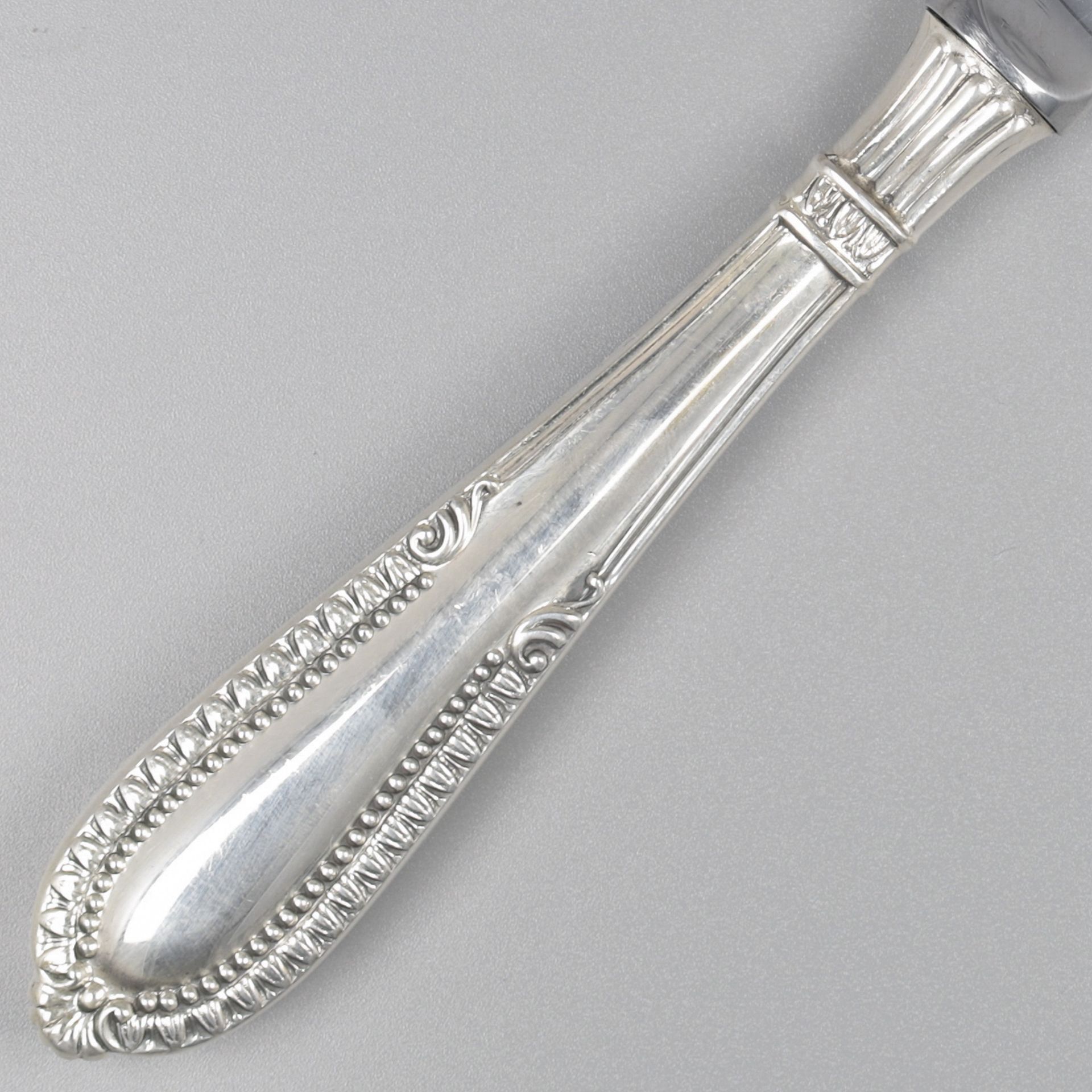 No reserve - 6-piece set of dinner knives, model Grand Paris, silver. - Image 4 of 6