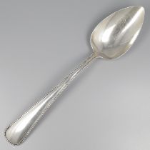 No reserve - Vegetable serving spoon silver.