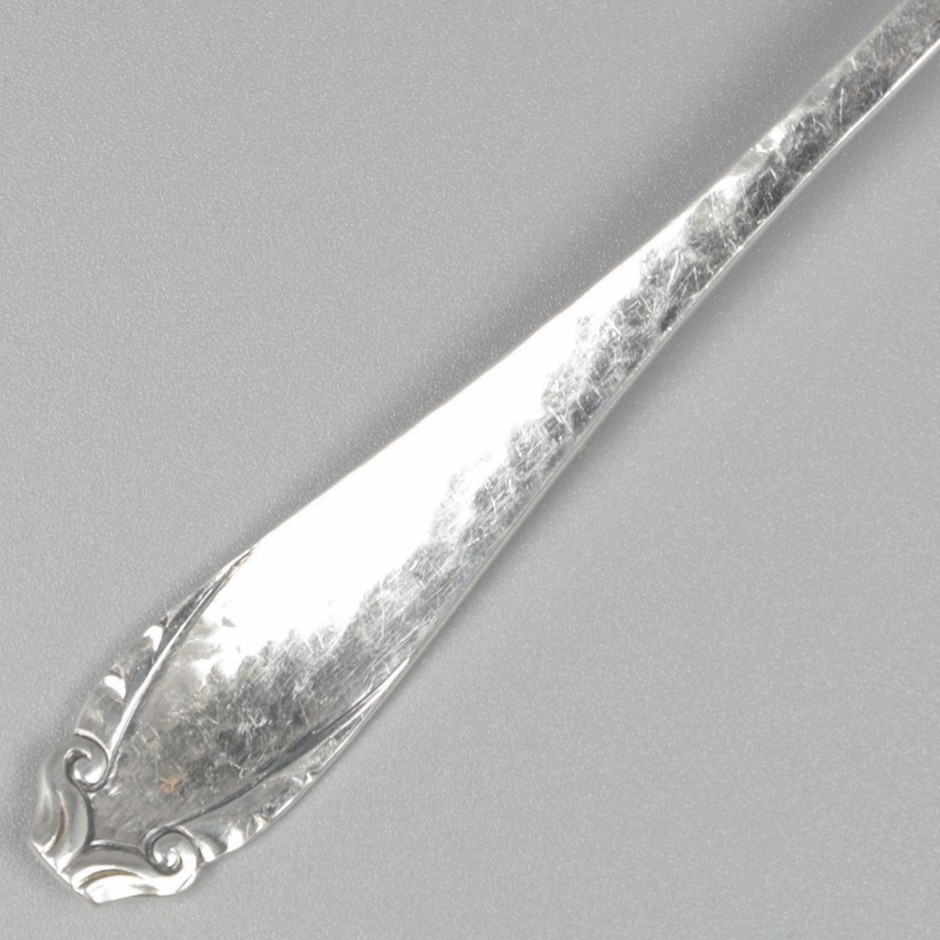 No reserve - Mixed pickles spoon silver. - Image 4 of 5