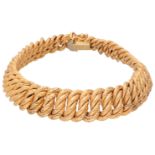 No reserve - UnoAErre 18K yellow gold link bracelet. 