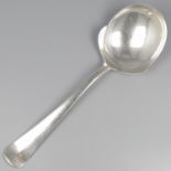 No reserve - Potato serving spoon "Haags Lofje" silver.