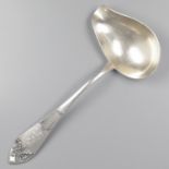 No reserve - Silver sauce spoon, Riga (Latvia) ca. 1925.