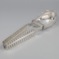 No reserve - Asparagus tongs silver.