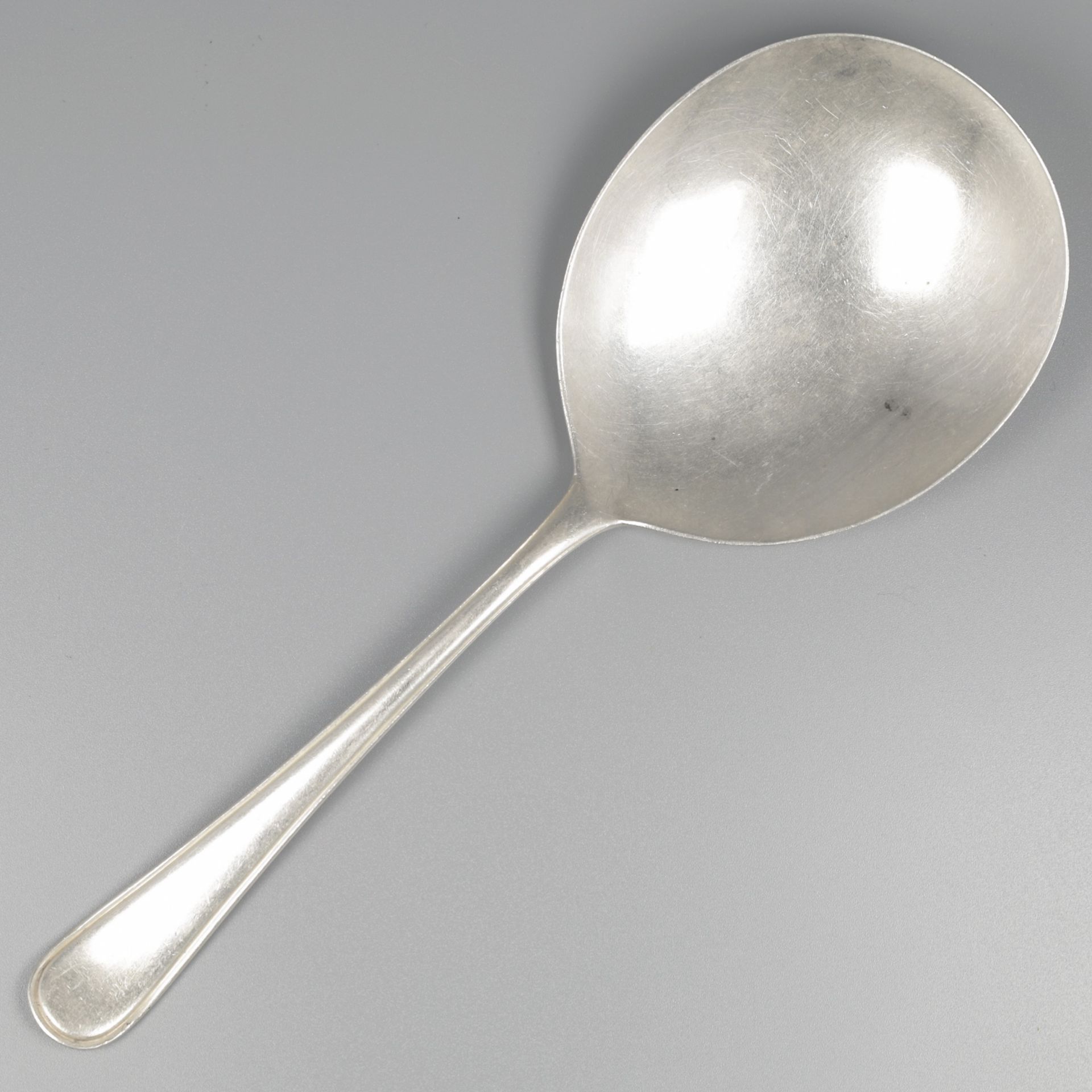 No reserve - Rice serving spoon silver.