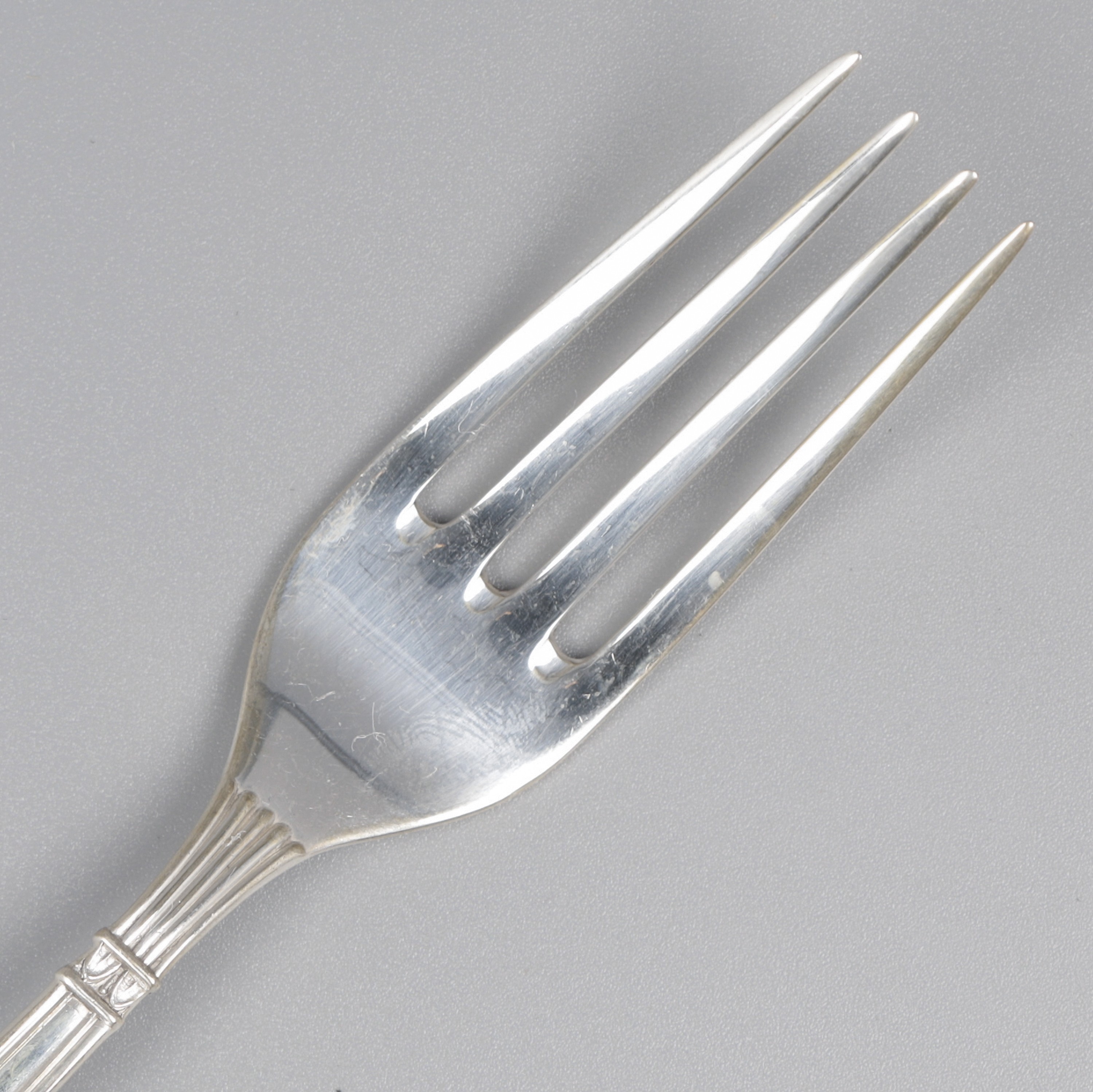 No reserve - 6-piece set of forks, model Grand Paris, silver. - Image 3 of 6