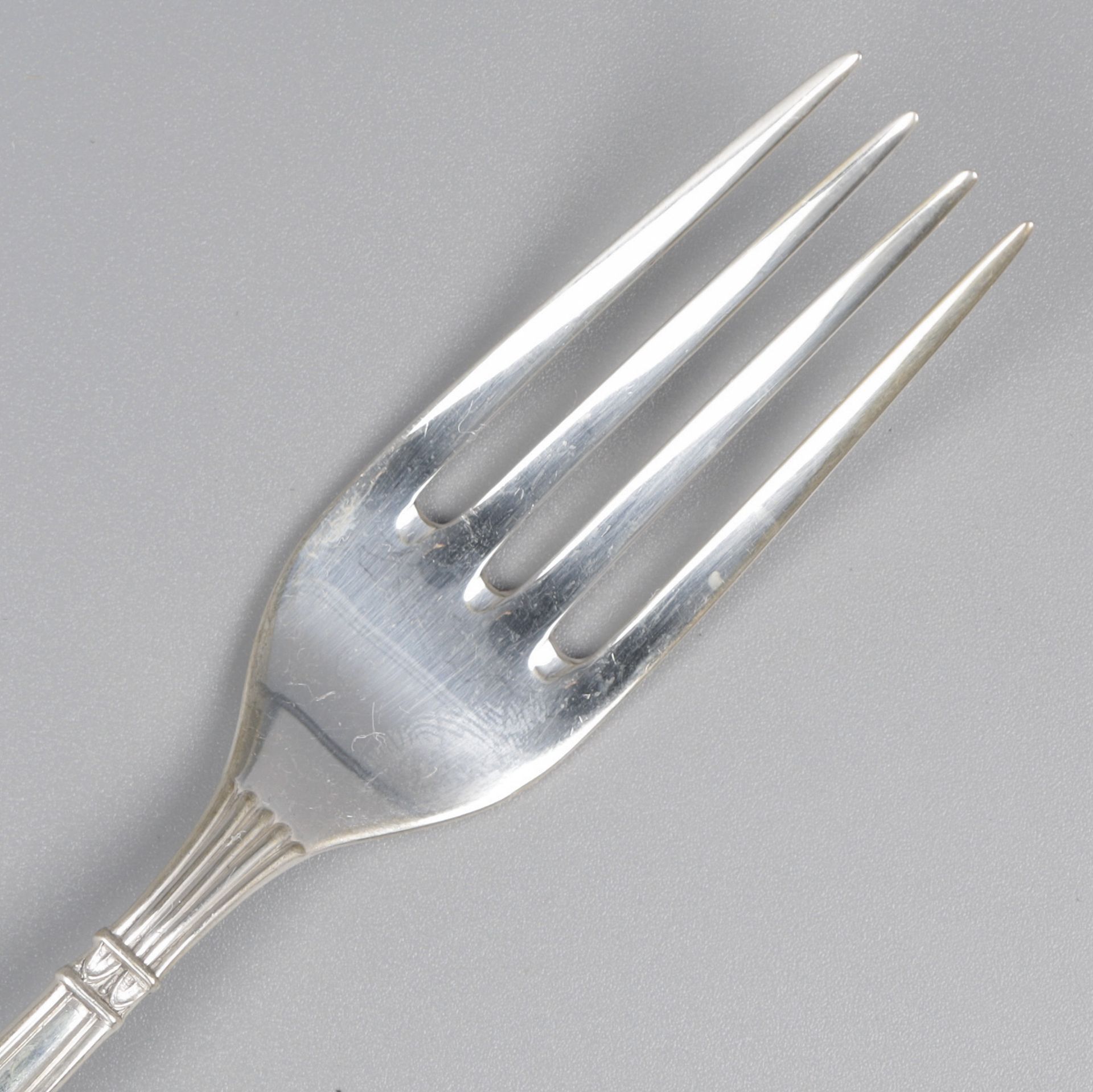 No reserve - 6-piece set of forks, model Grand Paris, silver. - Bild 3 aus 6