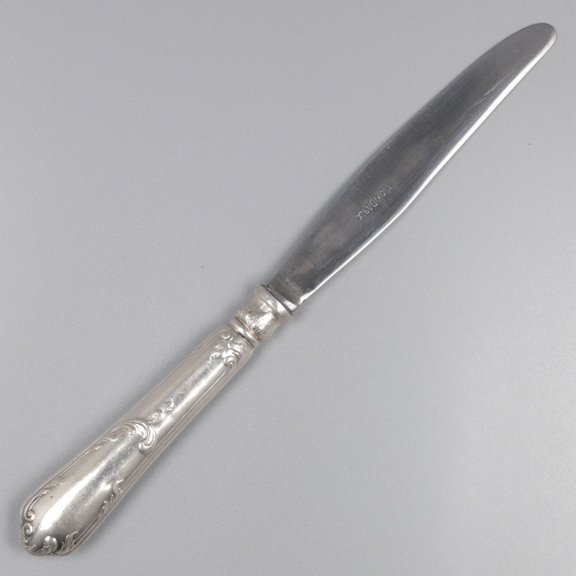 No reserve - 10-piece set of knives silver. - Image 3 of 7