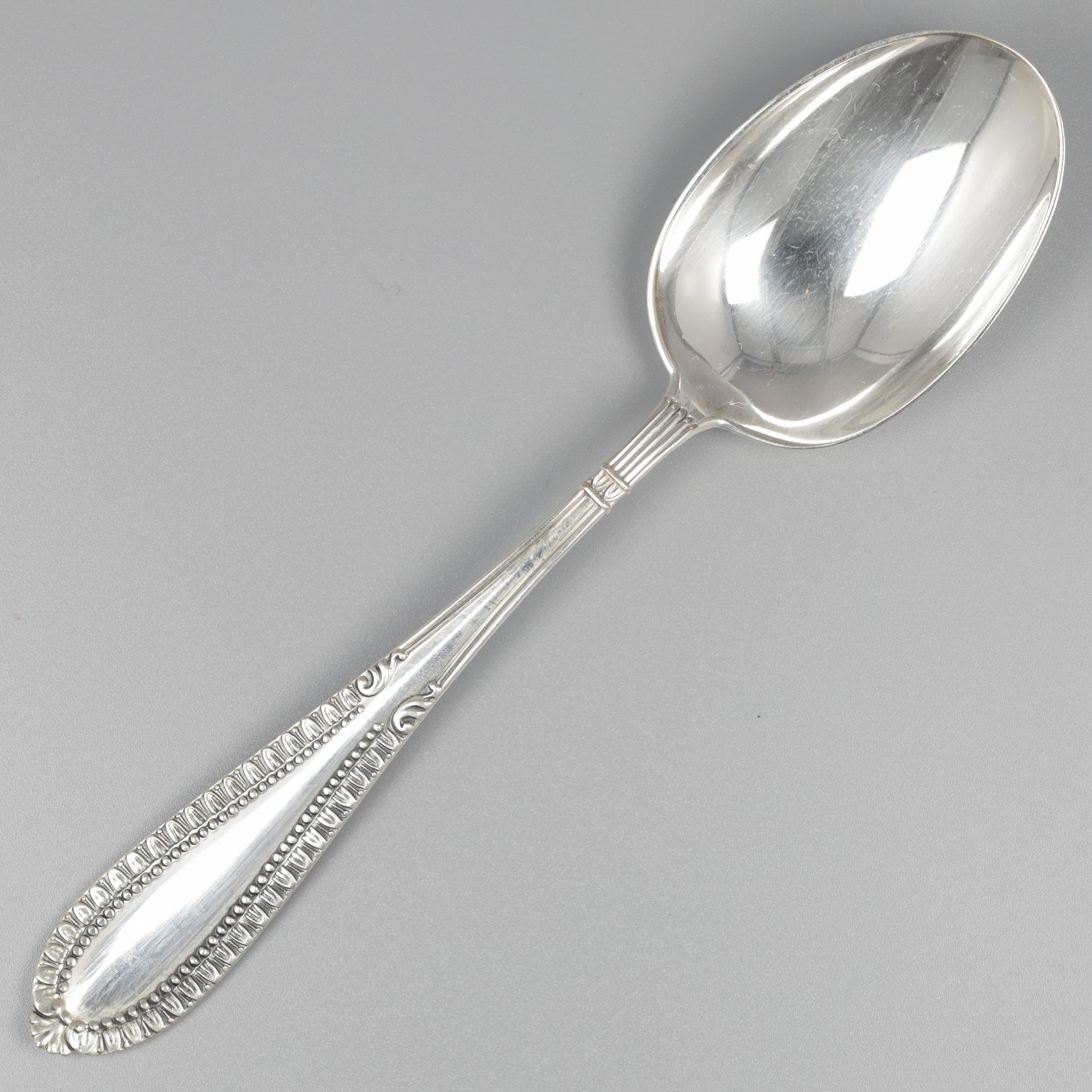 No reserve - 6-piece set of spoons, model Grand Paris, silver.
 - Bild 2 aus 6