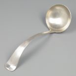 No reserve - Sauce serving spoon "Haags Lofje" silver.
