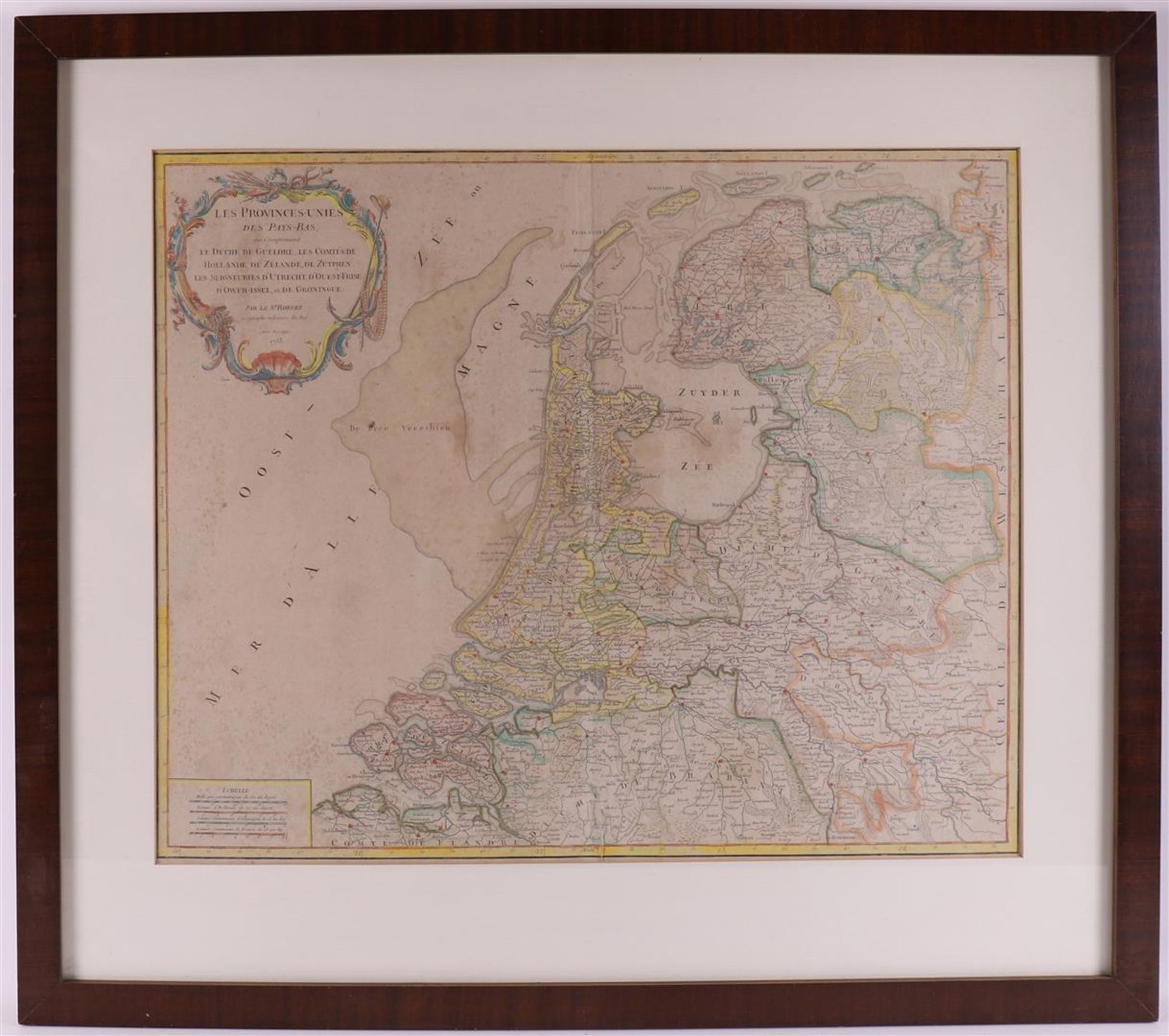 Topography. Les Provinces-Unies des Pays-Bas, qui comprennent le duché de Gueldre, les comtés de - Bild 2 aus 3