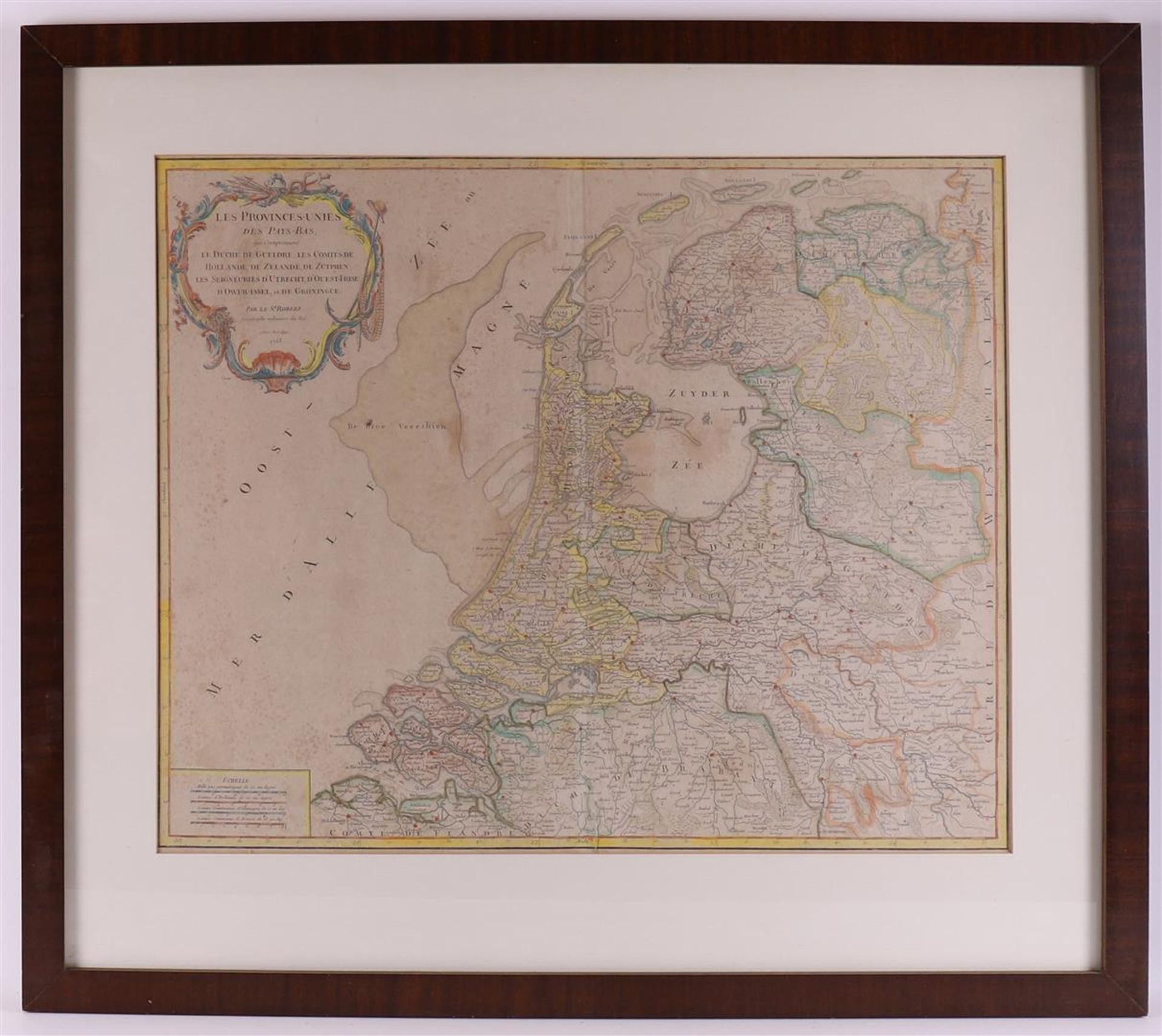 Topography. Les Provinces-Unies des Pays-Bas, qui comprennent le duché de Gueldre, les comtés de
