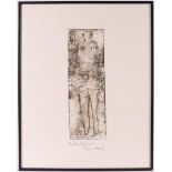 Heijboer, Anton (Sumatra 1924-2005) "Untitled", signed in full in pencil m.o, etching/paper, image