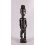 Ethnography. A fertility figurine, Baulee tribe, Africa, h 50 cm.