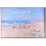 Noort van, Adriaan Cornelis (Haarlem 1953-)"Beach view", signed in full r.r., oil paint/canvas, h 80