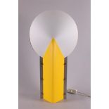 A designer table lamp 'Moon' Slamp, design: Samuel Parker, made in Italy, h 56 cm.