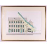 Dumas, Peter (Rotterdam 1944) "City crane", signed in full in potless l.r. and '97, silkscreen /