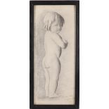 Berkhout Teding van, Anna Catharina jkvr(Heemstede 1915-) "Nude little boy", signed in full in