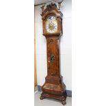 An Amsterdam grandfather clock, Louis Quinze style, 20th century.