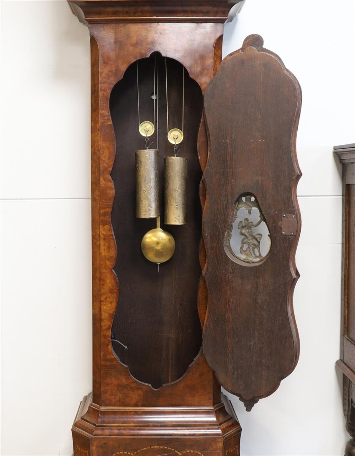 An Amsterdam grandfather clock, Louis Quinze style, 20th century. - Image 4 of 4