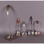 A 2nd grade 835/1000 silver Art Nouveau morello spoon, around 1900.