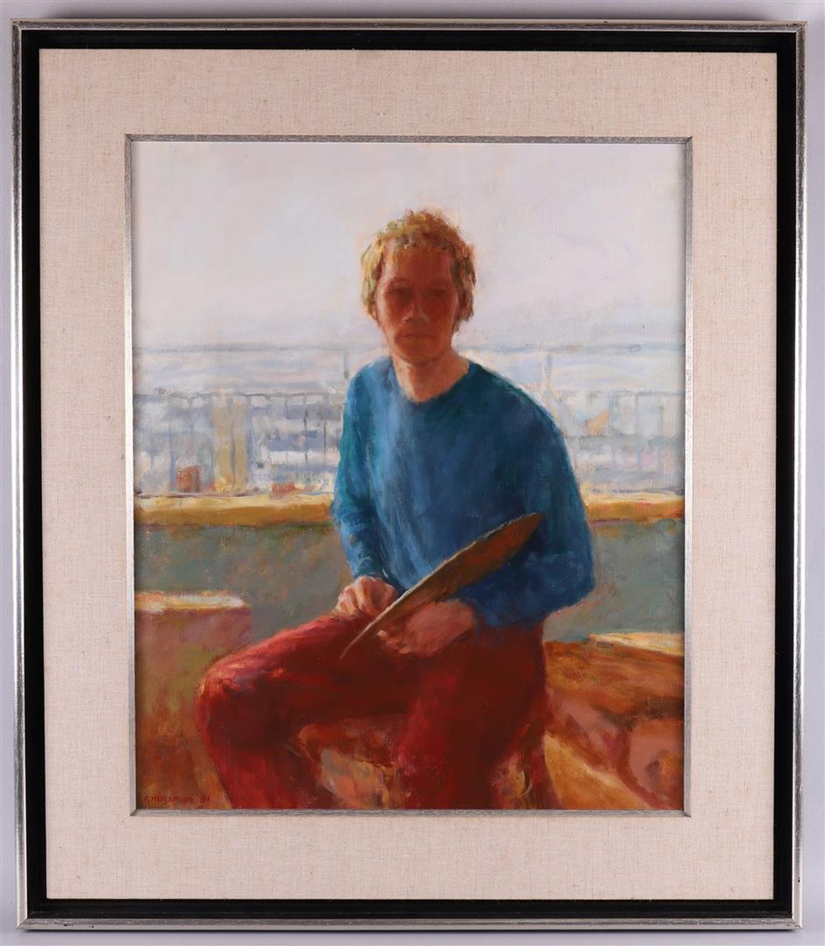 Huysman, Gerard (1953-) 'Self-portrait',
