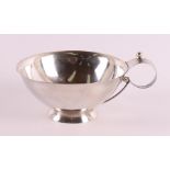 A 1st grade 925/1000 possible Scandinavian silver Art Deco cream jug with handle, year letter